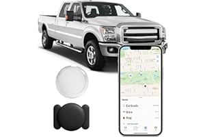 VOTLIK No Subscription GPS Tracker for Vehicles Work with Find My (iOS Only) Real Time Mini Car Tracker Tags Global Coverage Hidden Car Locator Tracking Devices with Magnetic Case No Monthly Fee Required