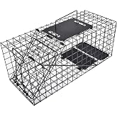 Anyhall Live Squirrel Trap Heavy Duty Humane Animal Cage Trap | No Assembly Required, Catch and Release