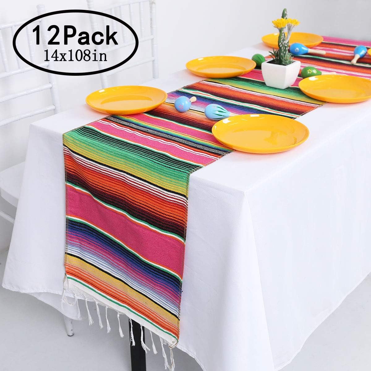Best pack of 12 table runner