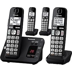 Panasonic DECT 6.0 Expandable Cordless Phone System