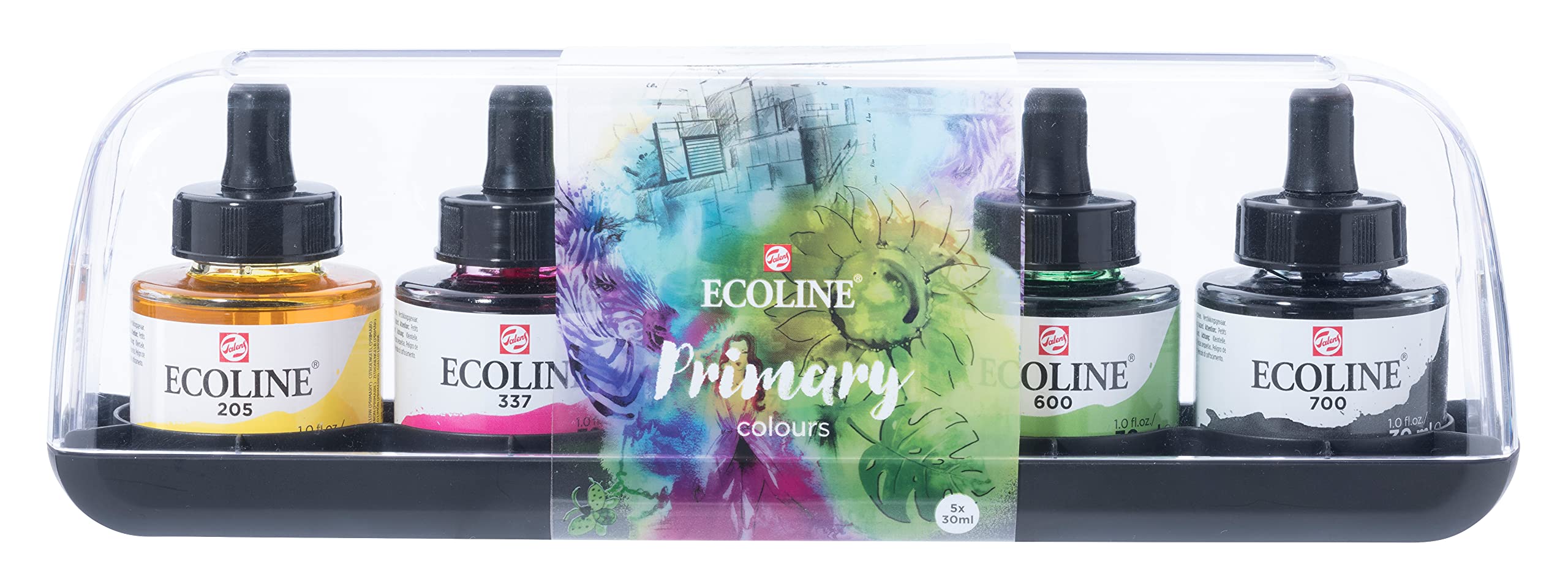 Ecoline Liquid Watercolour Primary Set 5 x 30 ml (11259900)