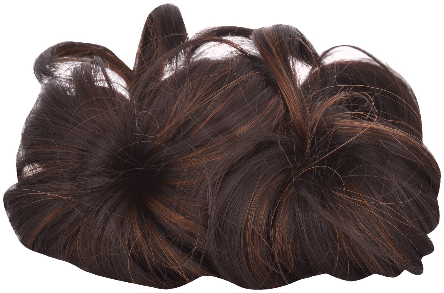 Buy Viva Artificial Hair Bun Clip Black And Brown Online At Low