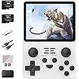 RGB20S Handheld Game Console Retro Gaming Console with 20 Emulators 21K+ Preloaded Games 3.5” IPS Screen RK3326 Processor Portable Video Game Console for Kids & Adults Multi-Game System (White-128G)