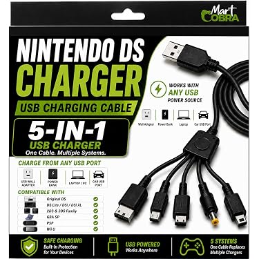 Amazon Best Sellers: Best Nintendo 3DS & 2DS Cables & Adapters