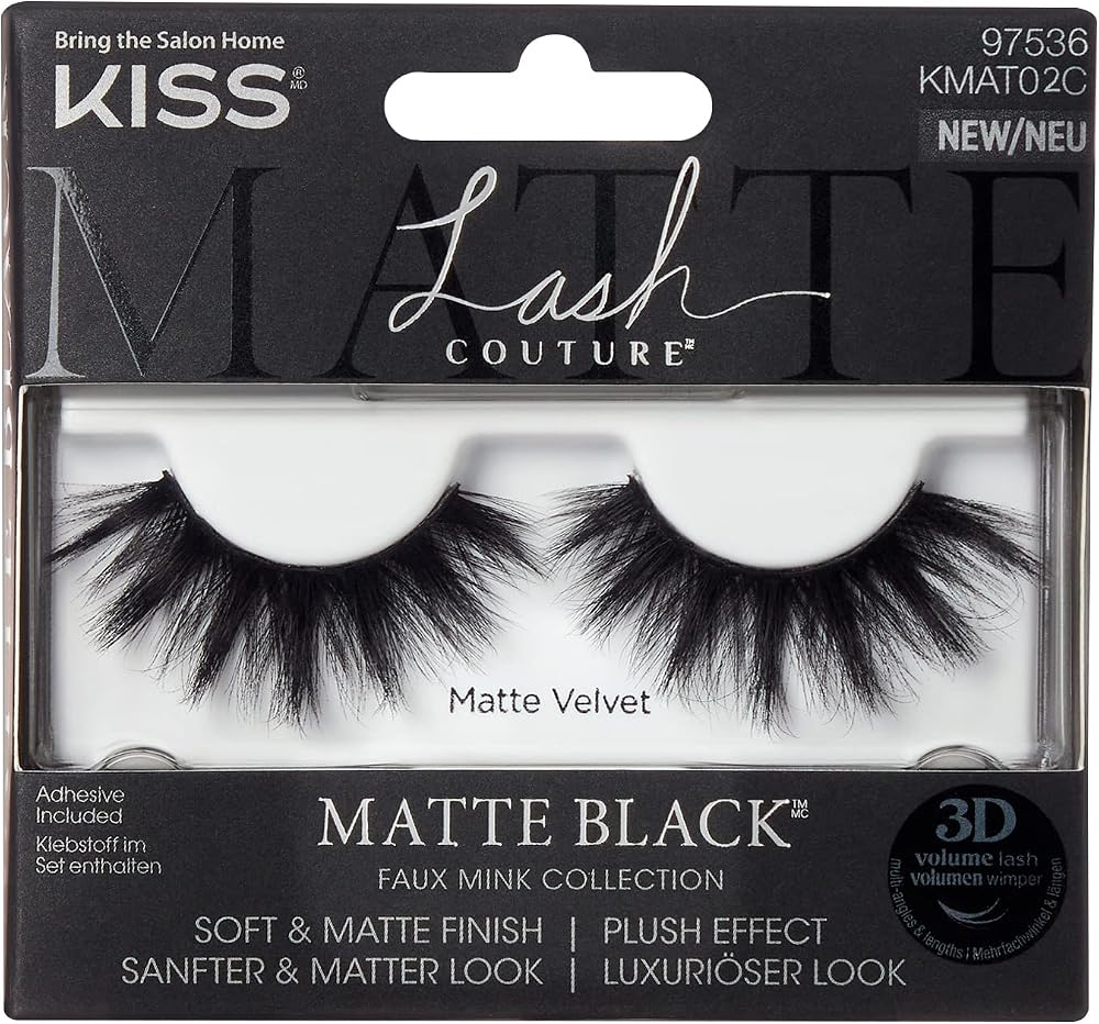 KISS Lash Couture Matte Black 02 Mascara