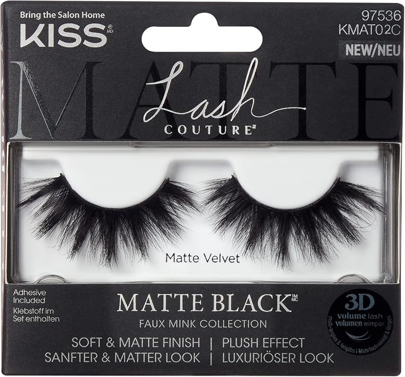 KISS Lash Couture Matte Black 02 Mascara