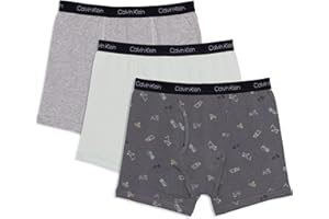 Calvin Klein Boys' Boxer Brief Underwear 3-Pack