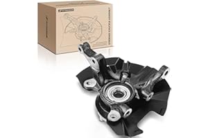 A-Premium Front Right Steering Knuckle & Wheel Bearing Hub Assembly Compatible with Hyundai Accent 2006-2011, Passenger Side