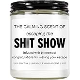 Younift Sarcastic Candles, Going Away, Goodbye, Farewell Gifts for Coworkers - Retirement, Coworker Leaving Gifts for Women, Men - Leaving Job, Moving Away Presents for Friends, Boss, Work Bestie