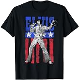 Elvis Presley American Flag T-Shirt
