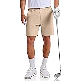 COOFANDY Men's 7 Inch Classic Fit Golf Shorts Lightweight Stretch Quick Dry Hiking Short UPF50