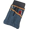 Hide & Drink, Multi-Tool Pocket Pouch, Compact Multipurpose EDC Zippered Bag, Mini Camping Tool Case, Waxed Canvas, Knife Holster, Handmade Slim Organizer