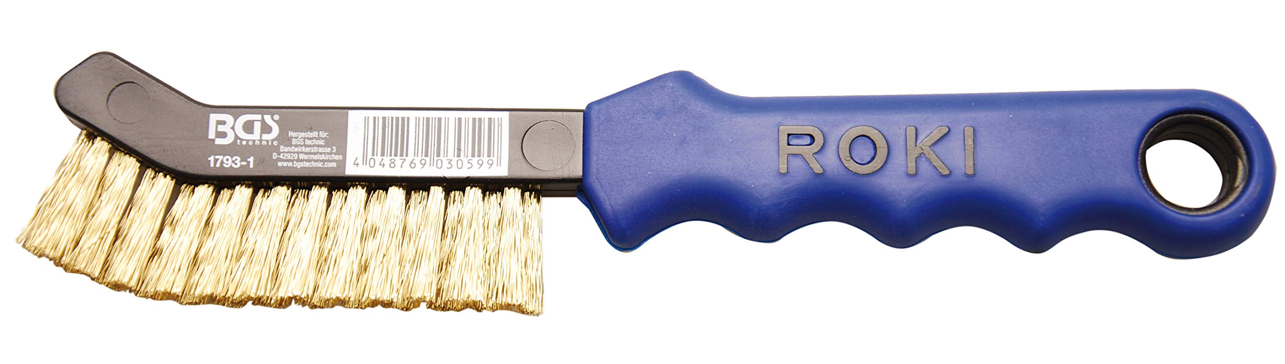 BGS 1793-1 | Brake Calliper Brush | brass | bent | 230 mm