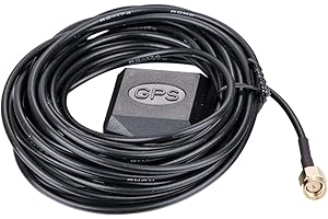 YONGJIANGXIA Universal GPS Active Antenna SMA Male Plug Connector 5M Long