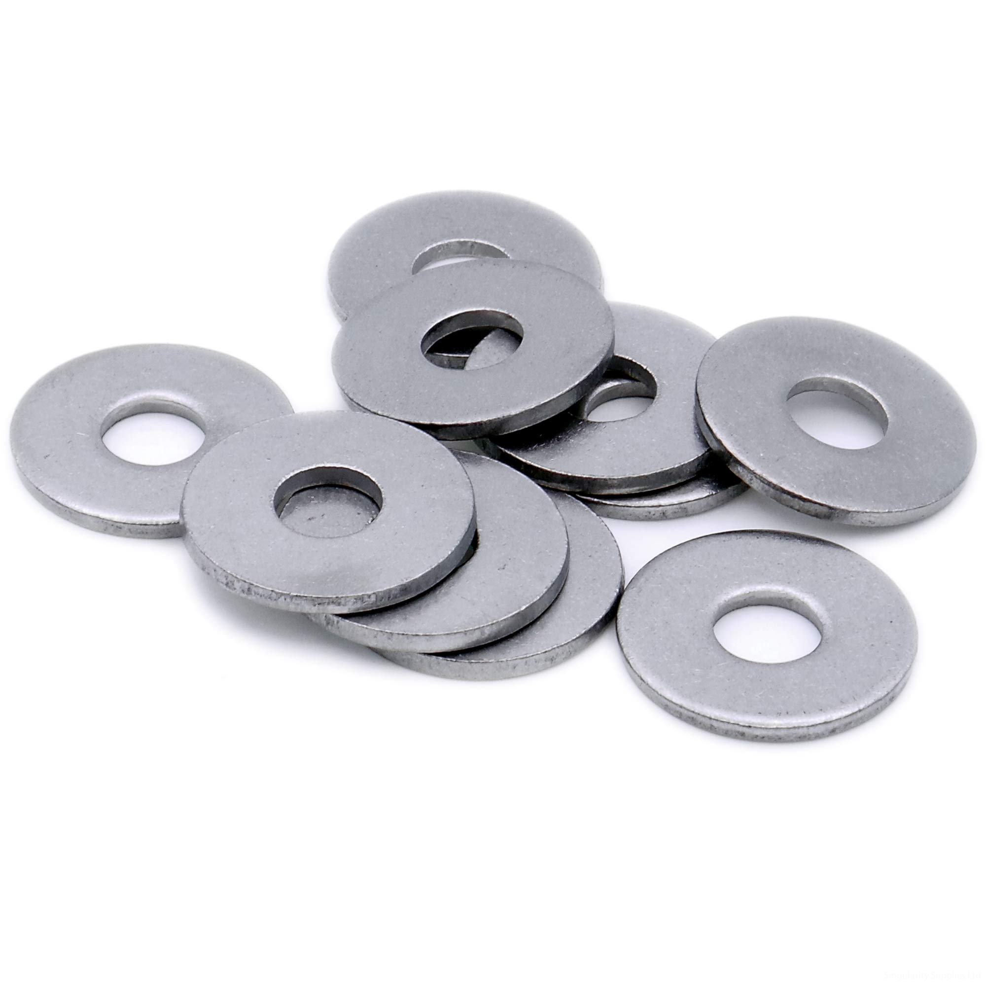 M12 (12mm) Flat Washer (Form G) - Stainless Steel (A2) (Pack of 10)