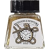 Winsor & Newton, Gold Drawing Ink, 14ml Bottle