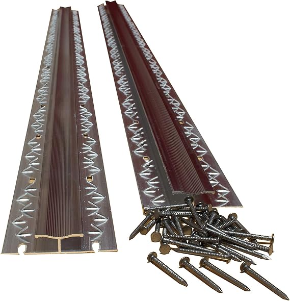 Carpet to Carpet Threshold Strips Two Aluminium Floor Bars to Join