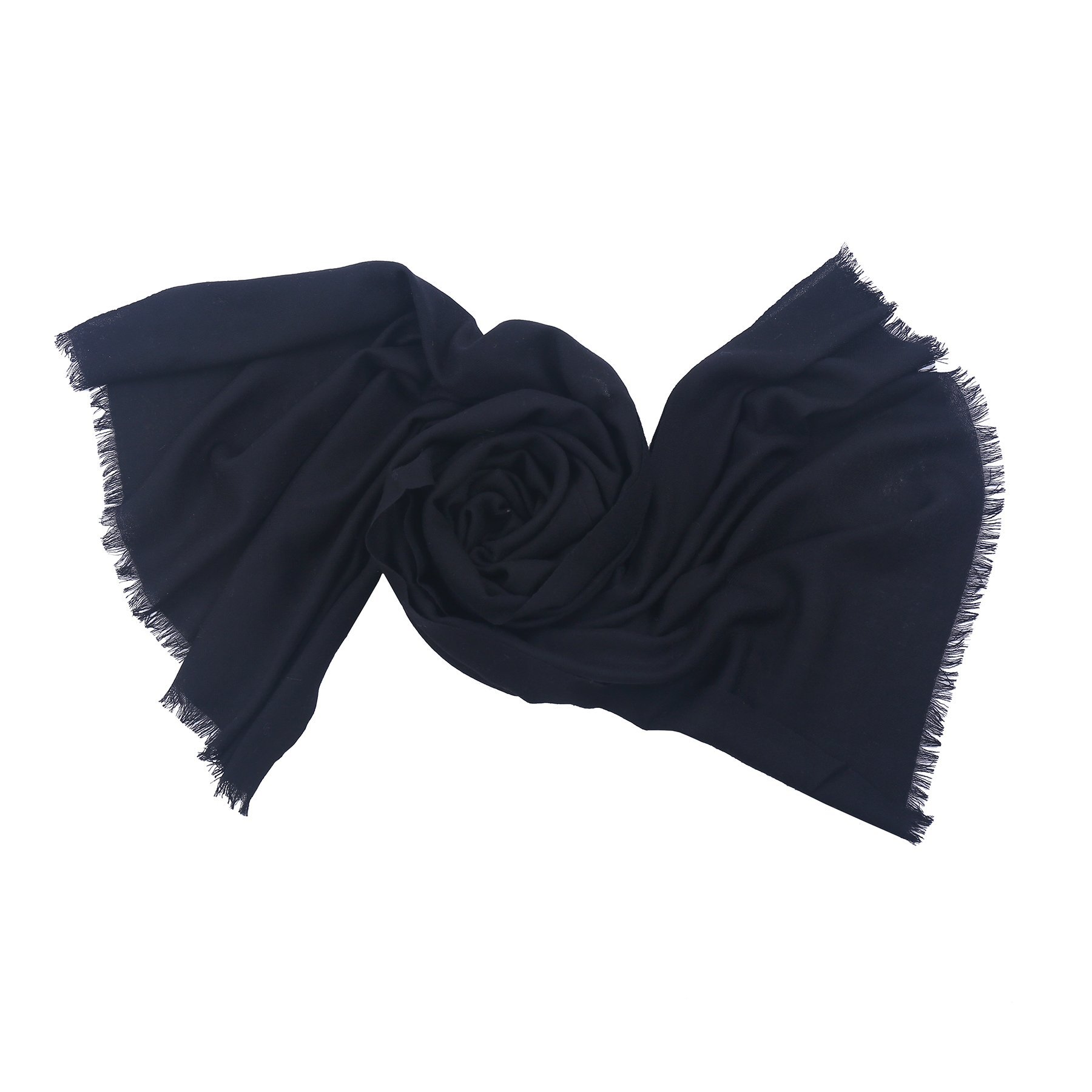 Aqueena Women's 100% Wool Soft Wrap Pashmina Scarf Aqueena Women's 100% Wool Soft Wrap Pashmina Scarf