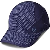 GADIEMKENSD Stretch Running Hat with Soft Brim, Quick Dry, Unstructured, Unisex-Adult