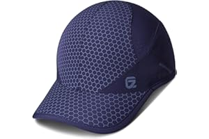 GADIEMKENSD Stretch Running Hat with Soft Brim, Quick Dry, Unstructured, Unisex-Adult