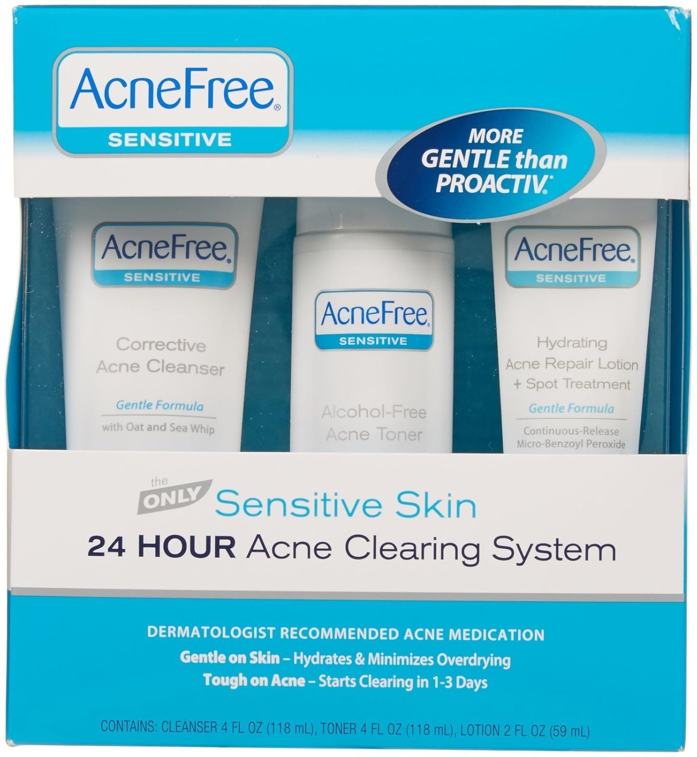 acnefree sensitive skin