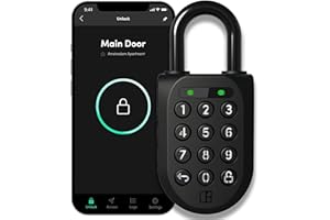 igloohome New Smart Padlock 2 (SP2), The Toughest Smart Padlock – Generate Access from Anywhere with The Mobile app (iOS/Andr