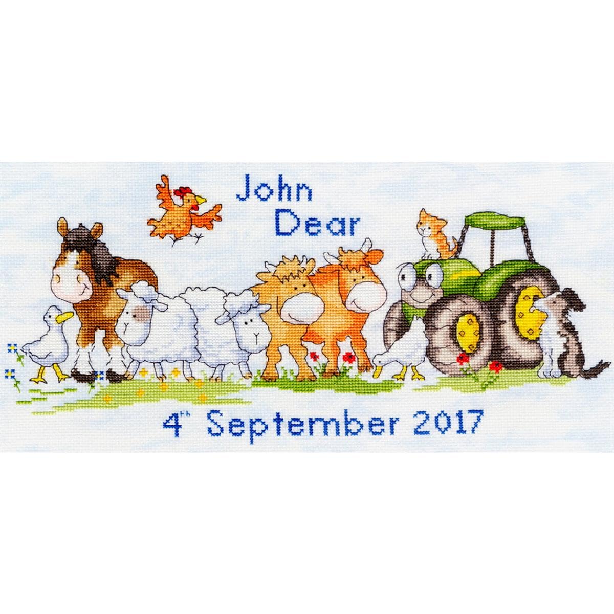 Bothy Threads Cross Stitch Kit - First Born