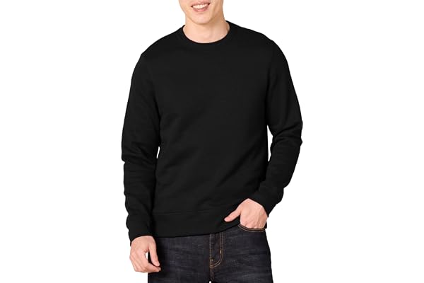 Amazon Essentials Mens Fleece Crewneck Sweatshirt (Available in Big & Tall)