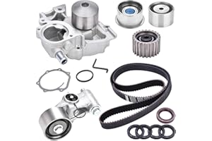 YZQPNB Timing Belt Kit with Water Pump Compatible with 2006-2012 Subaru Forester Legacy Impreza Outback 2.5L EJ253 H4 SOHC 16V Engine Replace TKF-006 TCKWP304A