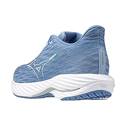 Mizuno Womens Wave Rider 28 Running Shoe, Glacier