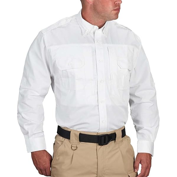 Amazon.com: Propper Men's Long Sleeve Tactical Shirt, Lightweight Uniform  Shirt, Ripstop Fabric Shirt for Law Enforcement, Public Safety, X-Small  Regular, Olive Green : Clothing, Shoes & Jewelry