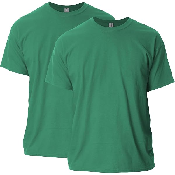Camiseta De Manga Larga Gildan Ultra Cotton - Pack De 10, Estilo G2400, Corte Regular | 100% Algodón, Cómoda Para Trabajo O Diario