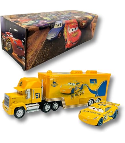 Amazon.com: Disney Pixar Cars Cruz Ramirez's Semi Hauler