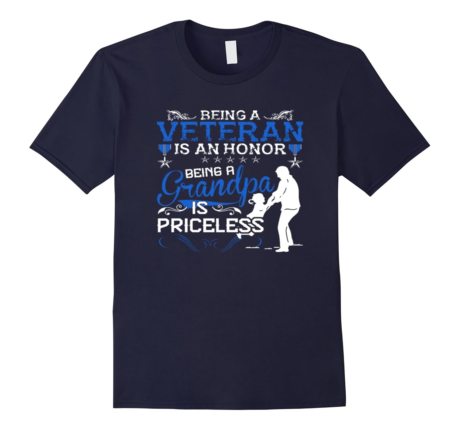 Vietnam Veteran Grandpa Tshirt Being A Grandpa Is Priceless-Rose