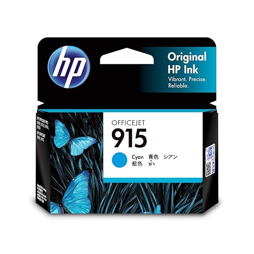 HP OfficeJet 915 Ink Cartridge (Cyan)
