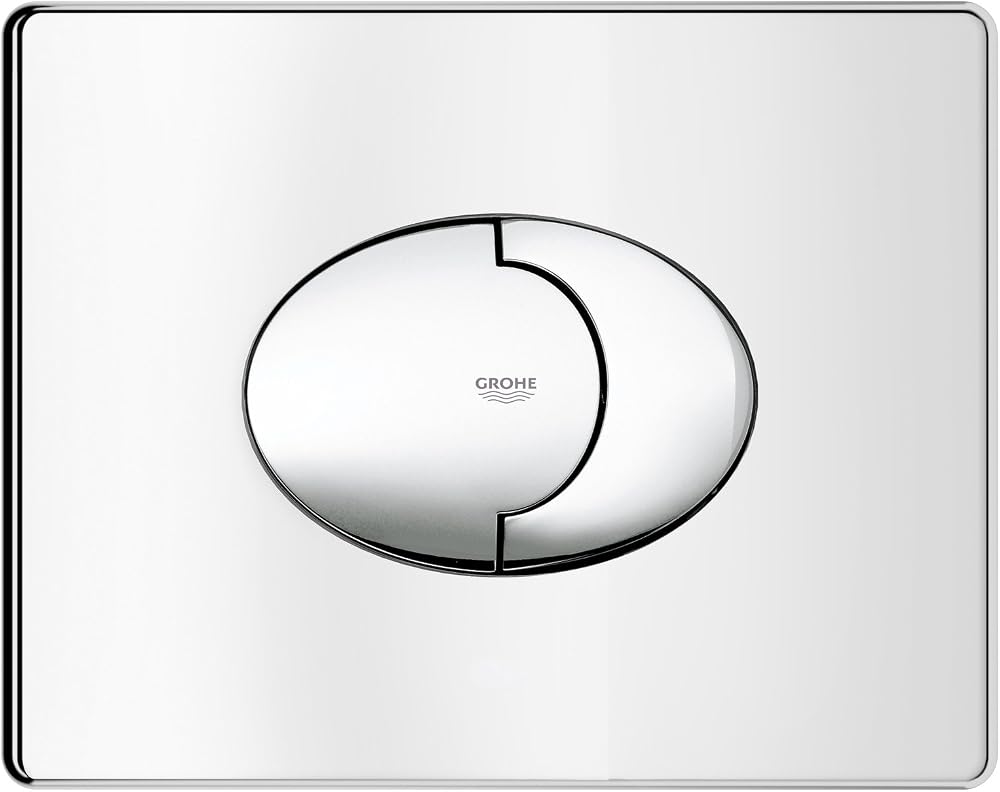 GROHE 38506000 Skate Air WC Wall Plate Dual Flush Chrome