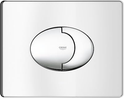 GROHE 38506000 Skate Air WC Wall Plate Dual Flush Chrome
