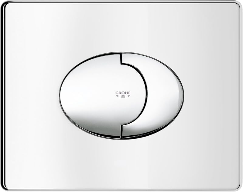 GROHE 38506000 Skate Air WC Wall Plate Dual Flush Chrome