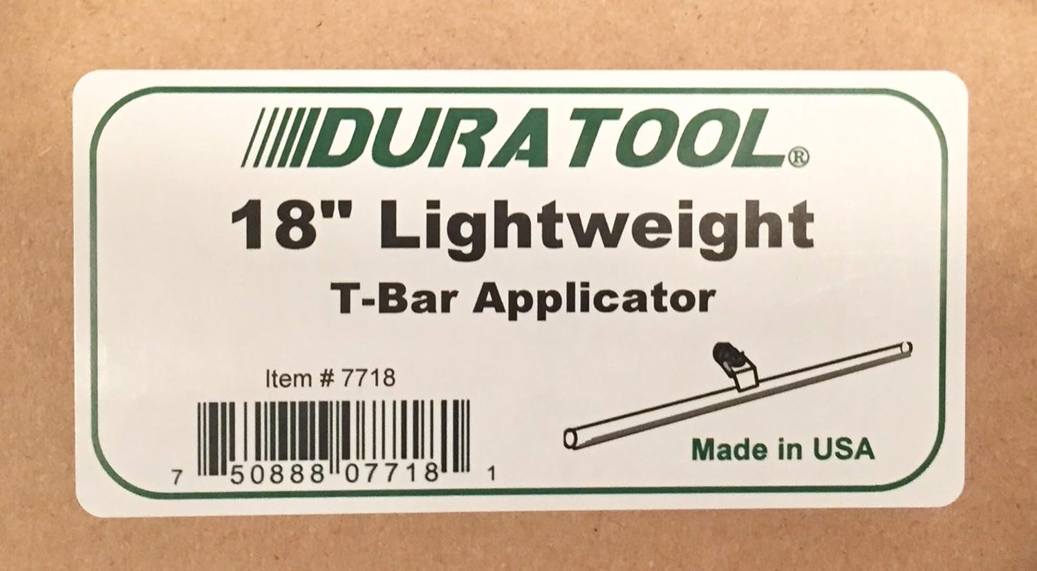 Duratool 18 Lightweight T Bar Applicator With Refill