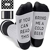 Zmart Drink Gifts for Women Teens - Wine Coffee Gifts, Coffee Beer Socks Christmas Stocking