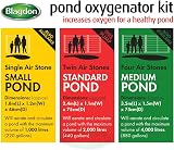 Blagdon Pond Water Oxygenator Kit 2 Outlet Aeration Pump up to 2000L Green view 4