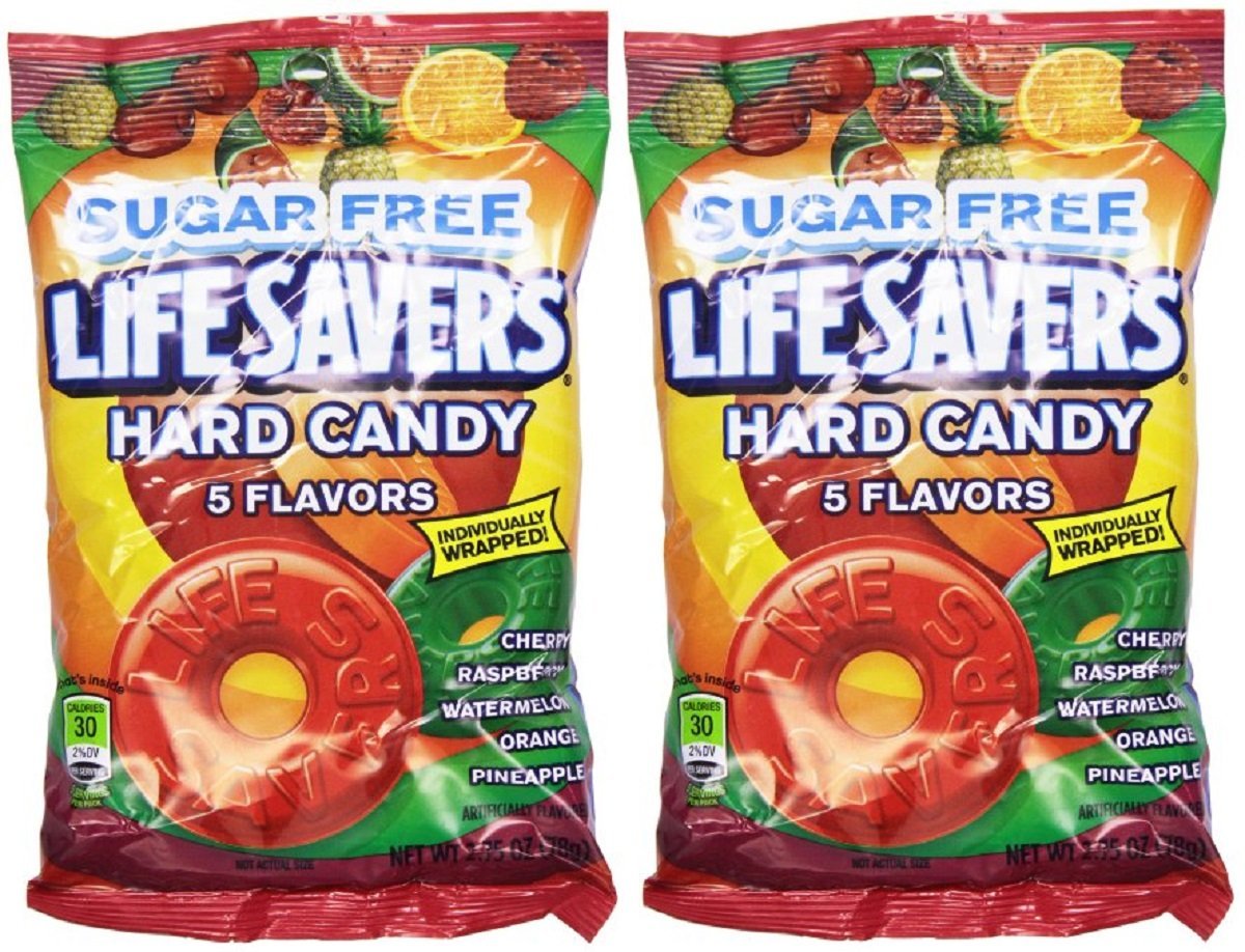 Life Savers Sugar Free Hard Candy, 5 Flavor2.75 oz (Pack of 2