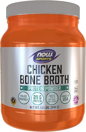 Amazon Now Foods チキンボーンブロス 1 2 Lbs 544 G Now Foods ドラッグストア