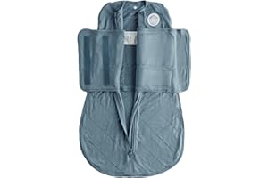 Dreamland Baby Viscose Swaddle Blanket (0-6 months). Ultra Soft Swaddle Blanket w/Built in Band. 1.0 TOG.