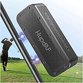 Hupoaf Portable Bluetooth Golf Speaker, 50W Strong Magnetic Bluetooth Speaker Wireless, 6600mAh Loud Stereo Sound, 30Hrs Dual Pairing for Golf Cart, IPX7 Waterproof, SD Card for Camping/Home/Outdoor