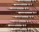 CRAYOLA Colours of the World 24 Assorted Skin Tone Wax Crayons view 5