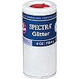 Pacon Spectra Glitter Sparkling Crystals, Clear, 4-Ounce Jar (91830)