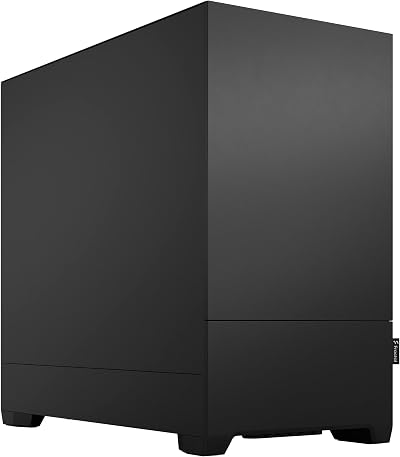 Fractal Design Pop Mini Silent Black Solid Bitumen Side Panels mATX Silent Case