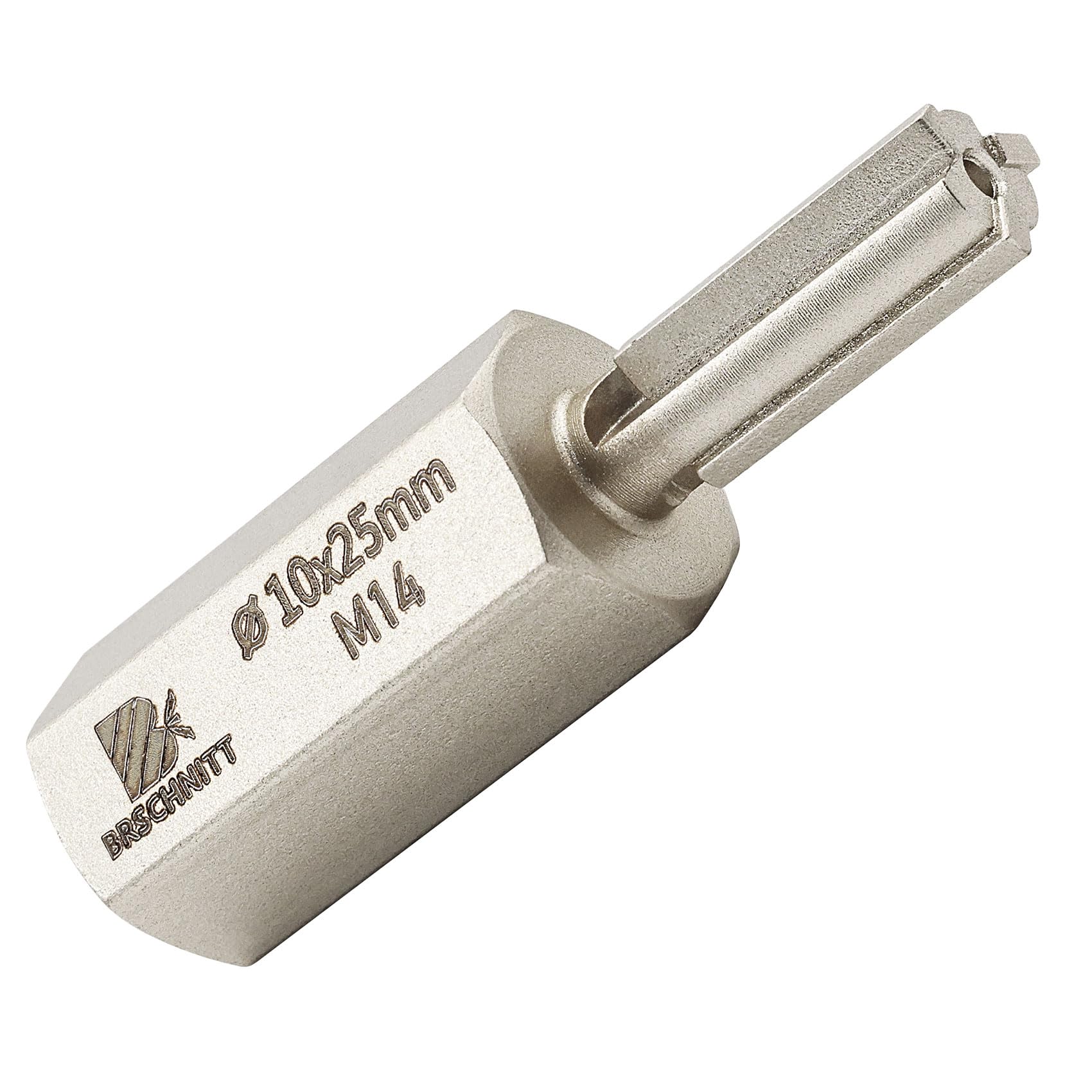 BRSCHNITT Carbide Mortar Raking Bit - 10mm x 25mm (3/8" x 1") for Angle Grinder with M14 Thread