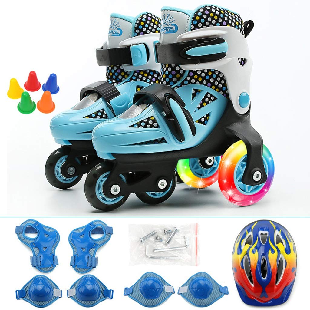 Wen Yards Moon Yards M Black 色 ローラースケート B07qzl1l62 Yards Black Inline Skate Snow キラキラローラースケート 25 29 29 33 25 29 ダブルローラースケート S 子供のスケートセット 初心者のプーリーシューズ Moon サイズ さいず S